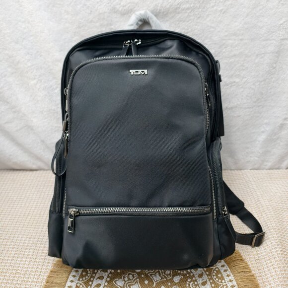 Tumi Black Backpack with Sleek Design and Durable Build - Picture 1 of 8